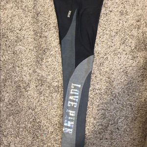 Gray VS PINK leggings